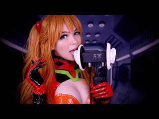 maimy asmr ~ [asmr] ear licking with asuka asmr neon genesis evangelion big ass teen